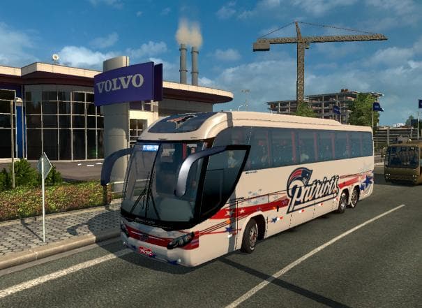 MASCARELLO ROMA 370 NEW ENGLAND PATRIOTS SKIN – Skins mod for Euro Truck Simulator 2