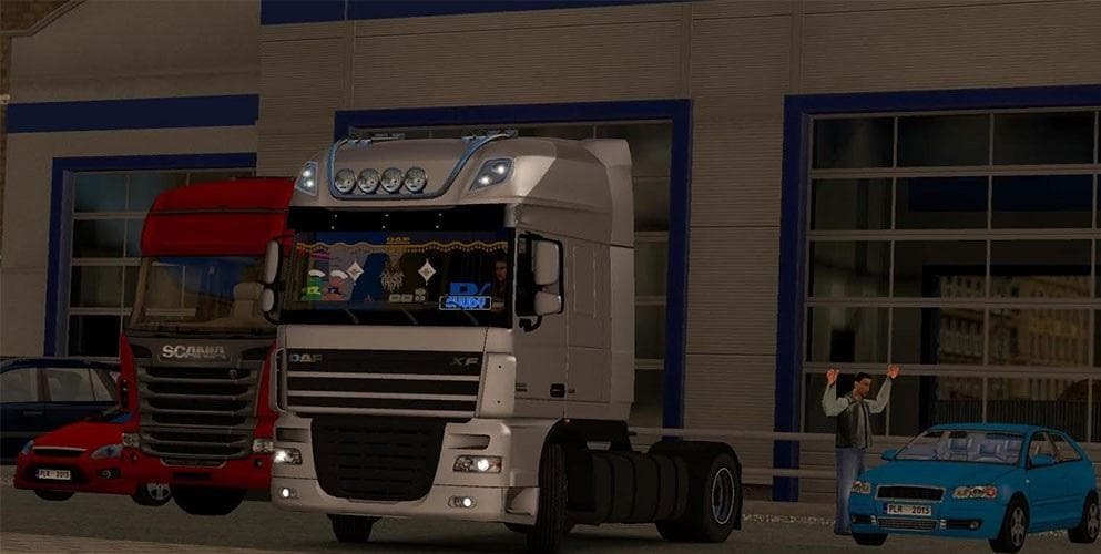DAF CHUDY – Trucks mod for Euro Truck Simulator 2