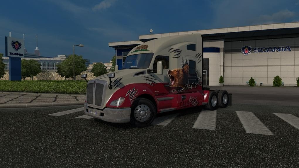KENWORTH T680 REWORKED 1.22.X – Trucks mod for Euro Truck Simulator 2