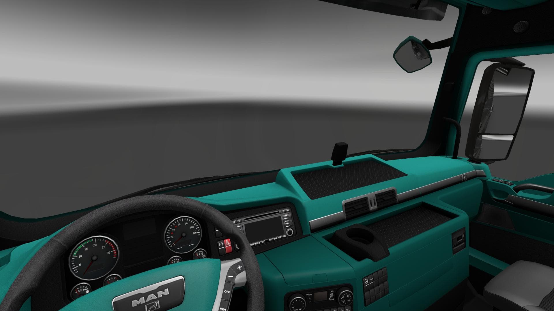 MAN TGX MENTHOL INTERIOR – Other mod for Euro Truck Simulator 2