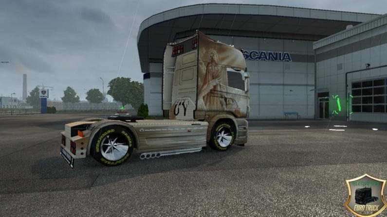 SCANIA R LADA SKIN 1.22.X - ETS2 mods download – skins screenshot 2