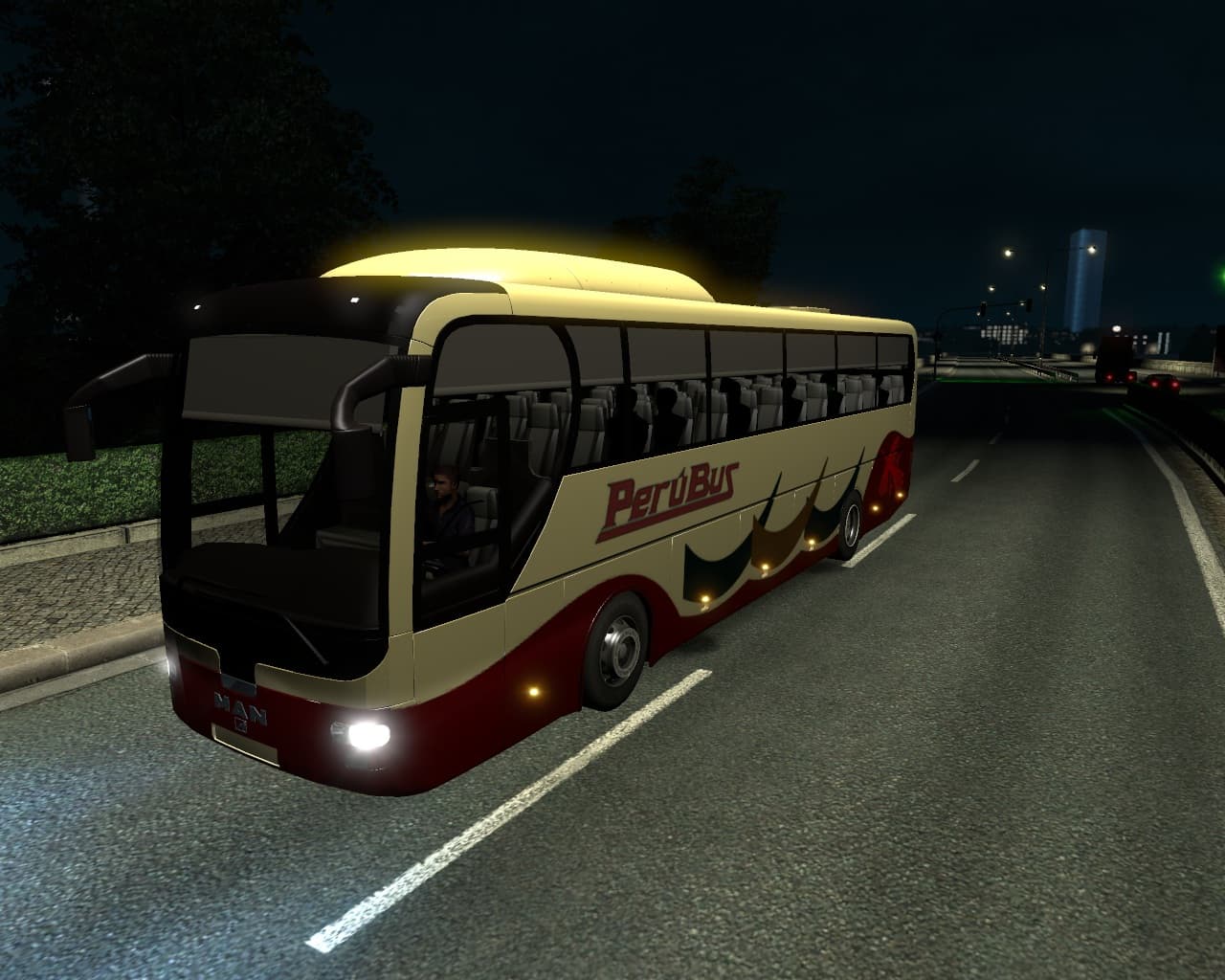 MAN Lion Coach Bus – Buses mod for Euro Truck Simulator 2