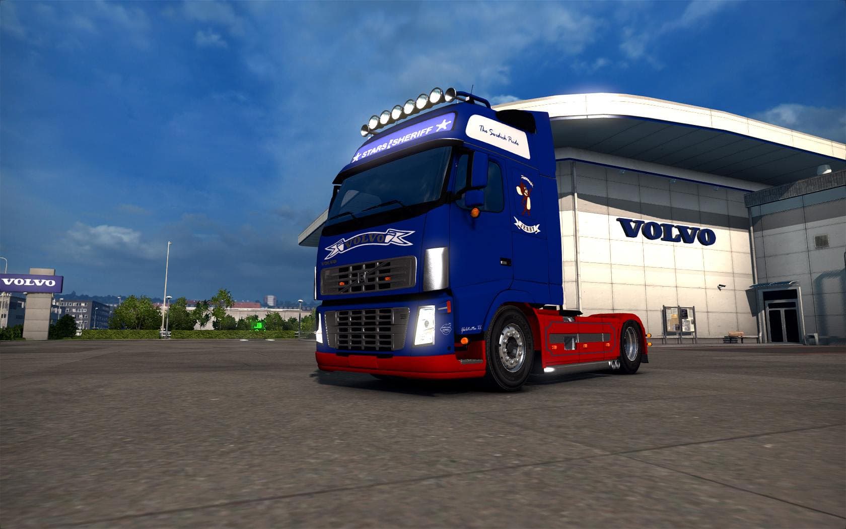 Volvo FH16 Tandem v 1.6 – Parts mod for Euro Truck Simulator 2