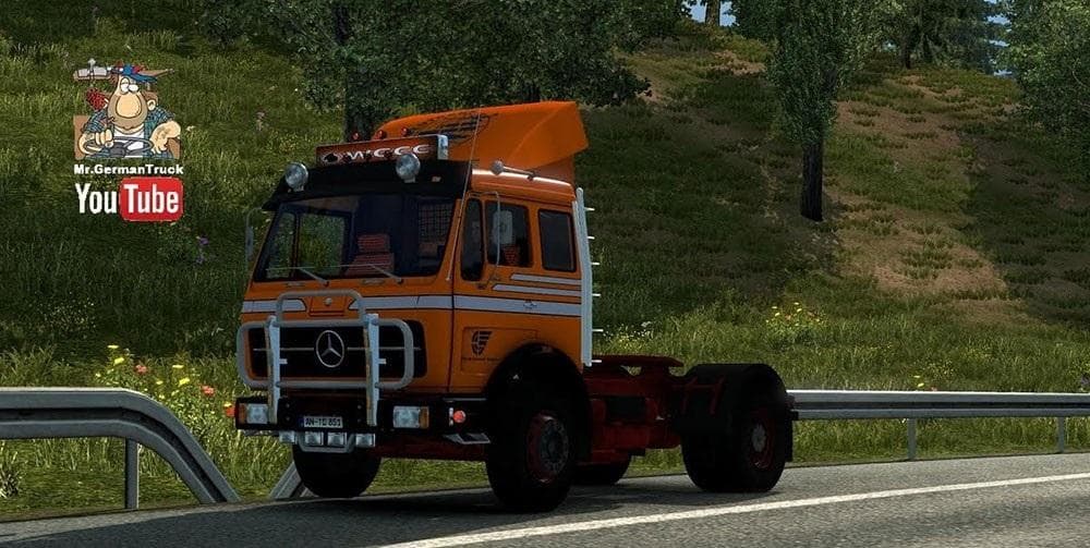 MB NG 1632 with new MB SK Sound – Sounds mod for Euro Truck Simulator 2