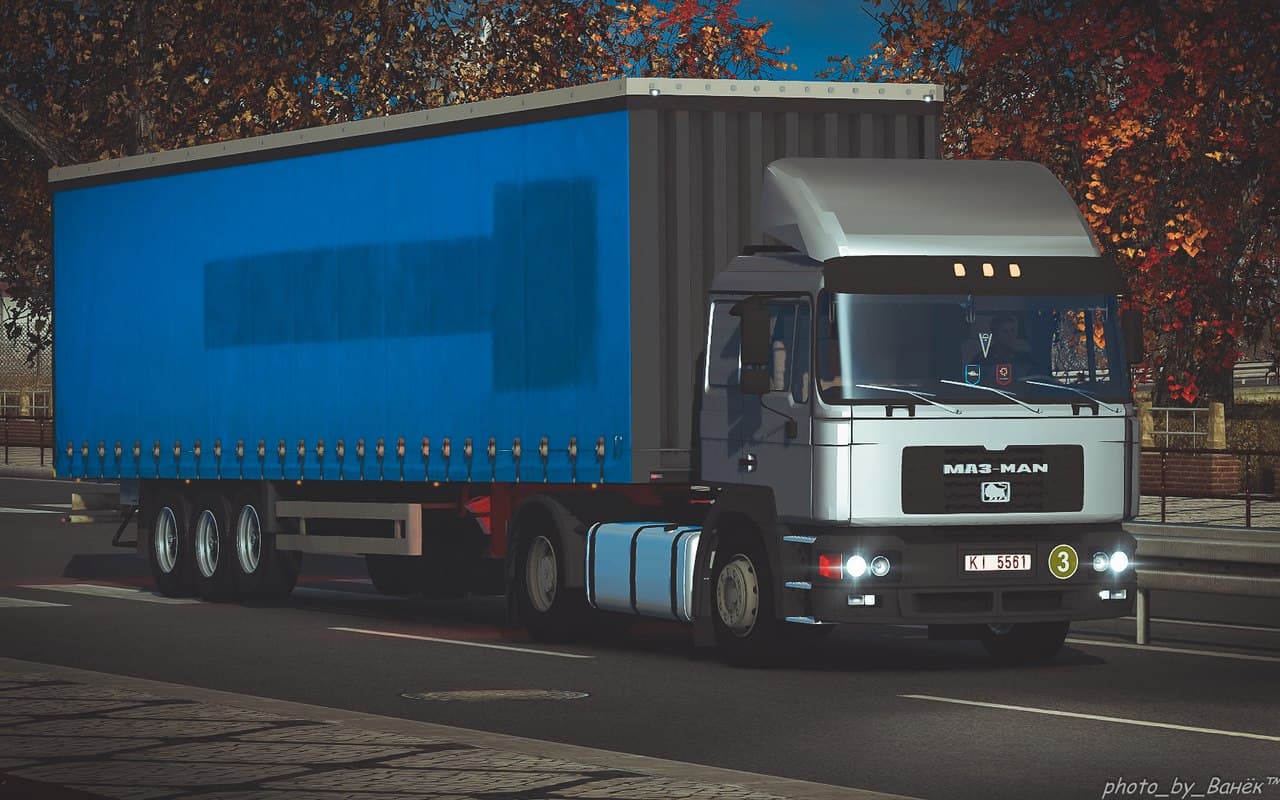 MAZ MAN 54326 – Parts mod for Euro Truck Simulator 2