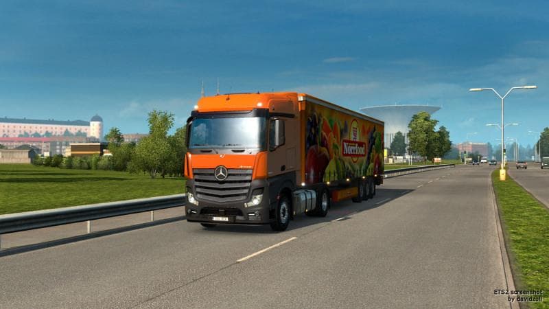NEW ACTROS PLASTIC PARTS AND MORE V3.1.0 – Parts mod for Euro Truck Simulator 2