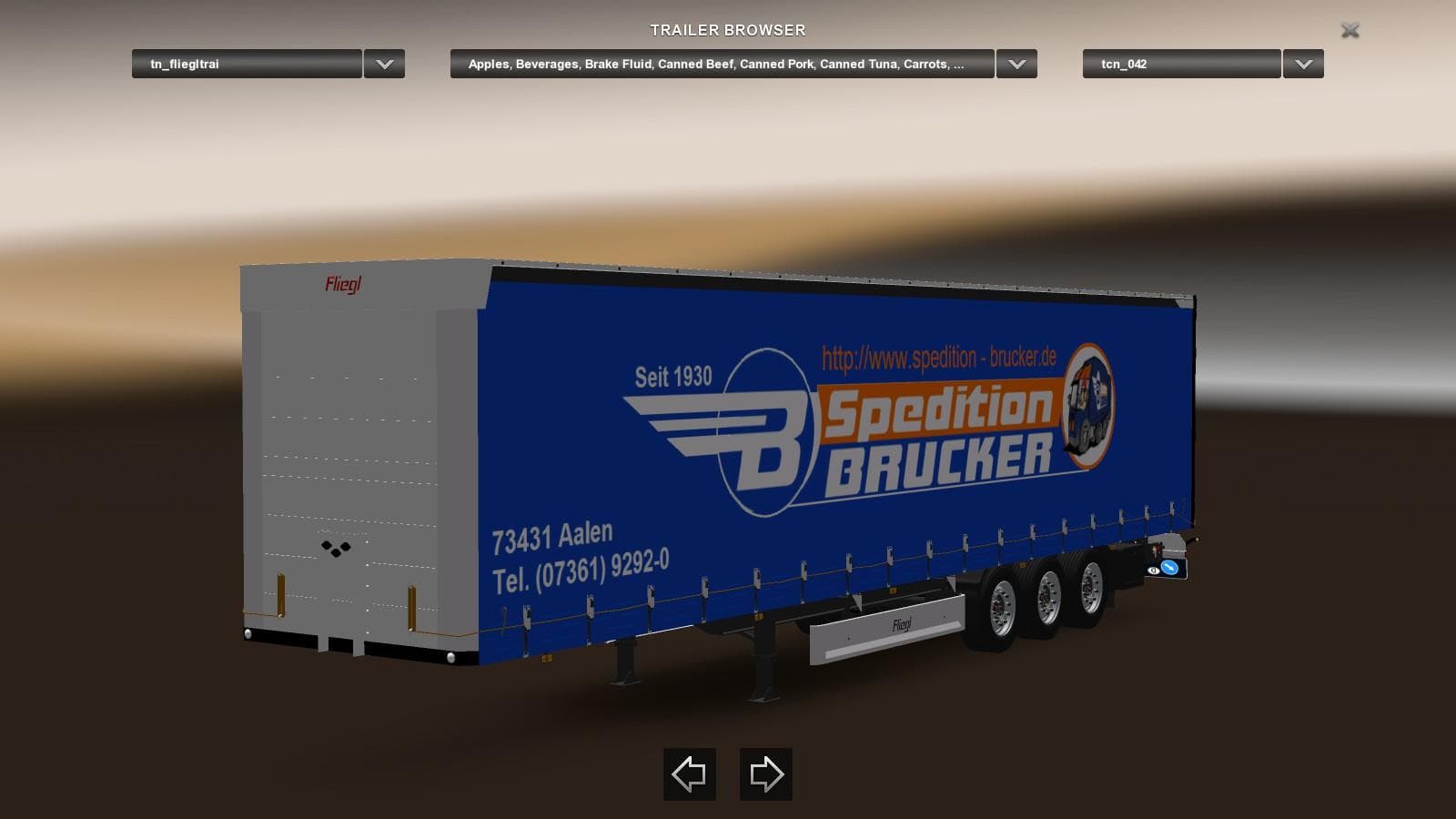 EUROPEAN TRAILER PACK V1.1 – Trailers mod for Euro Truck Simulator 2