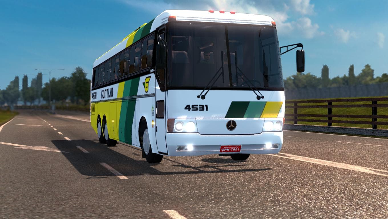 MERCEDES-BENZ BUS CARRASERI 400 – Buses mod for Euro Truck Simulator 2