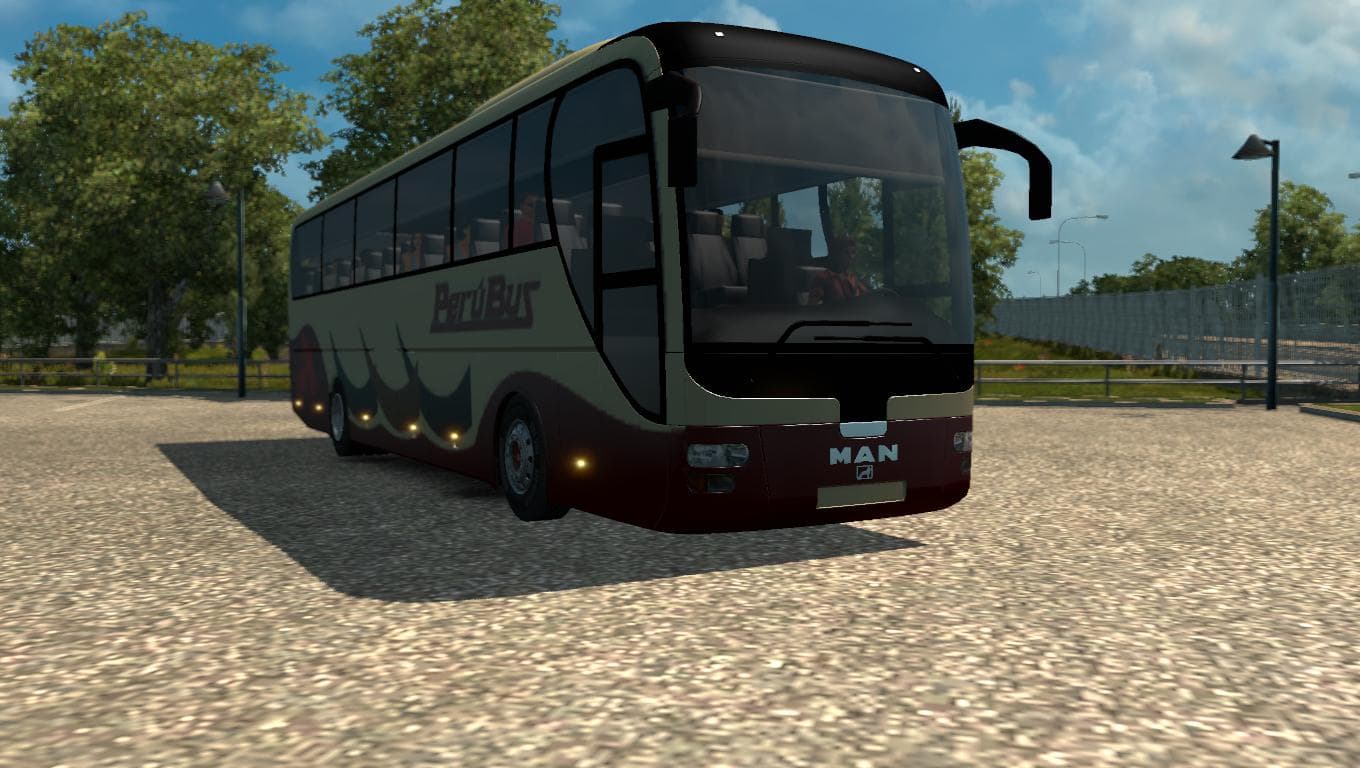 MAN LION’S COACH BUS V1.0 – Buses mod for Euro Truck Simulator 2