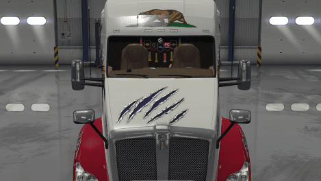 Peterbilt 579 + DLC Cabin – Parts mod for Euro Truck Simulator 2