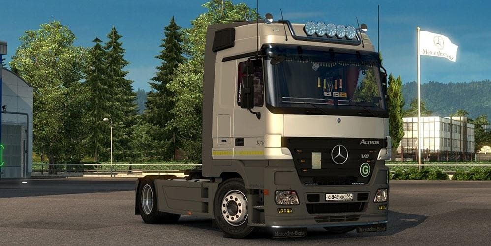 MERCEDES MP2 V6.0 – Parts mod for Euro Truck Simulator 2