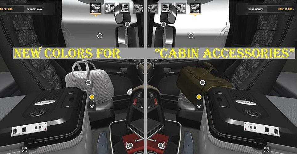SCANIA R & S SERIES V5.0 - ETS2 mods download – parts screenshot 2