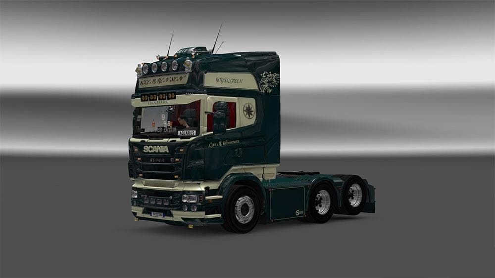 KLEMMENSEN SCANIA RJL SKIN – Skins mod for Euro Truck Simulator 2