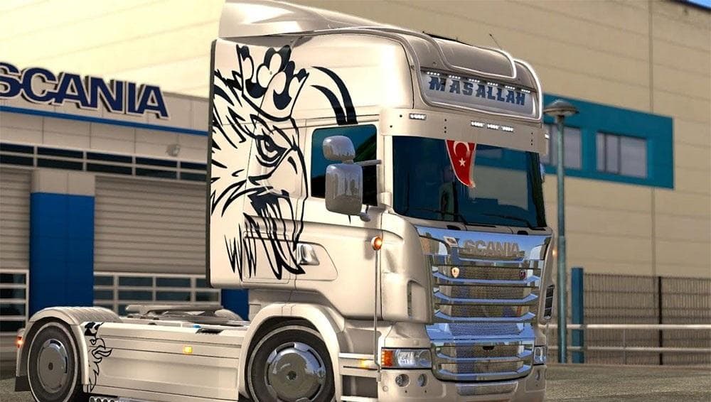 SCANIA RJL TURKISH SKIN V1 – Skins mod for Euro Truck Simulator 2