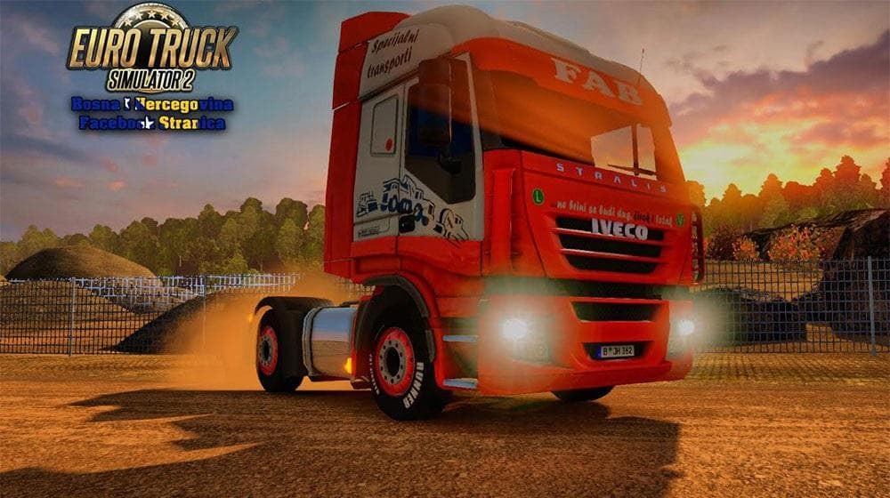 IVECO STRAILS FAB TRUCK SKIN V1 – Skins mod for Euro Truck Simulator 2
