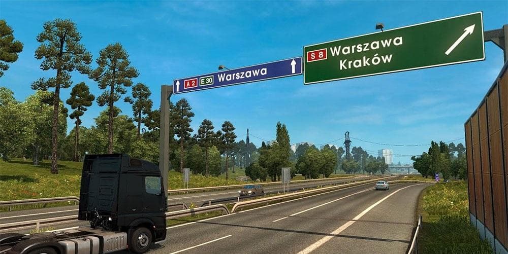 REBUILDING OF POLAND V1 – Maps mod for Euro Truck Simulator 2