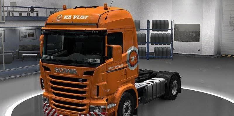 PAK SKINS VD VLIST NEW STYLE FOR TRUCK V1 - ETS2 mods download – skins screenshot 2