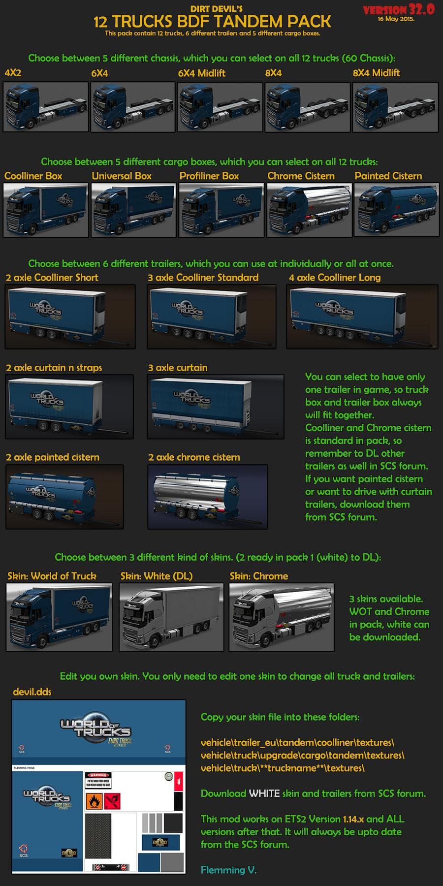 BDF Tandem Truck Pack – parts screenshot 3