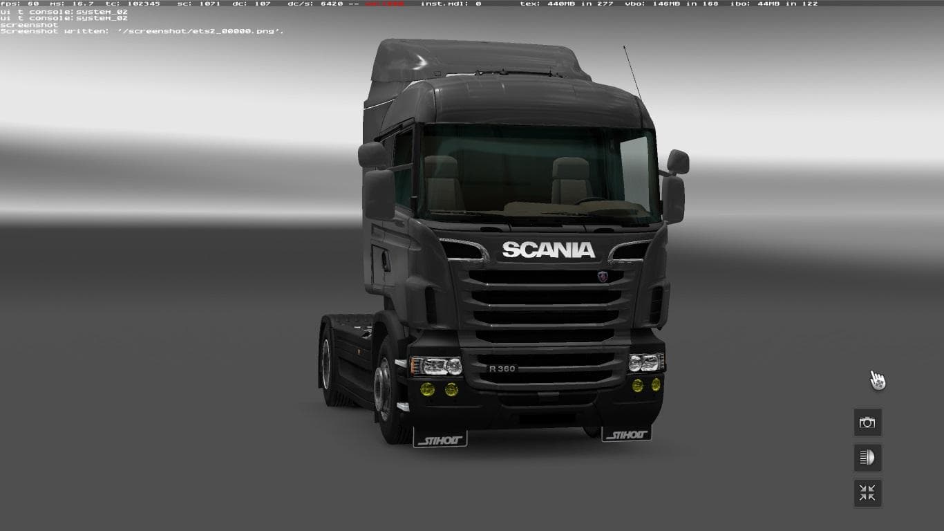 TUNING FOR SCANIA RS BY RJL – Parts mod for Euro Truck Simulator 2