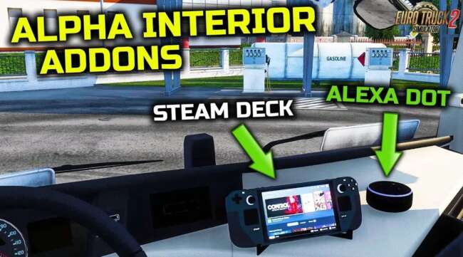 Alpha Interior Addons Pack v1.60 – Other mod for Euro Truck Simulator 2