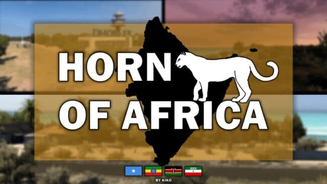 Horn of Africa v1.1.6 1.60 – Maps mod for Euro Truck Simulator 2