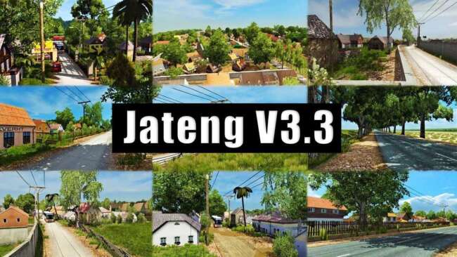 New Jateng Map v3.3 – Maps mod for Euro Truck Simulator 2