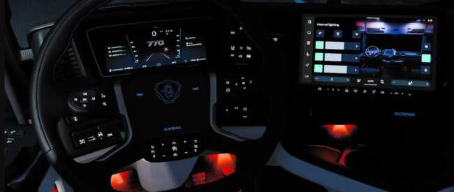 Scania NG Improved Dashboard v1.60 – Parts mod for Euro Truck Simulator 2