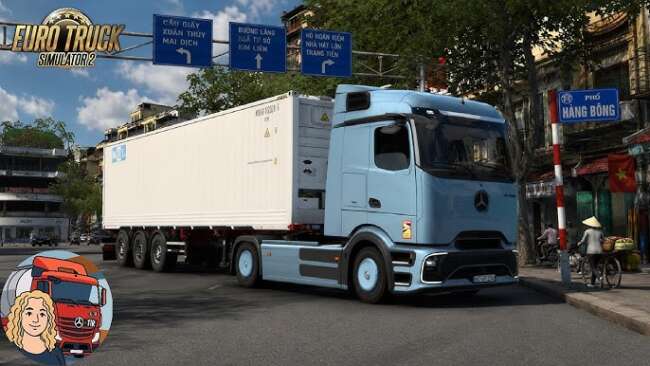 Mercedes Benz Actros MP6 v1.60 – Parts mod for Euro Truck Simulator 2