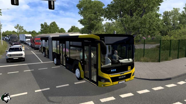 Pack city buses into traffic v1.6 – Other mod for Euro Truck Simulator 2