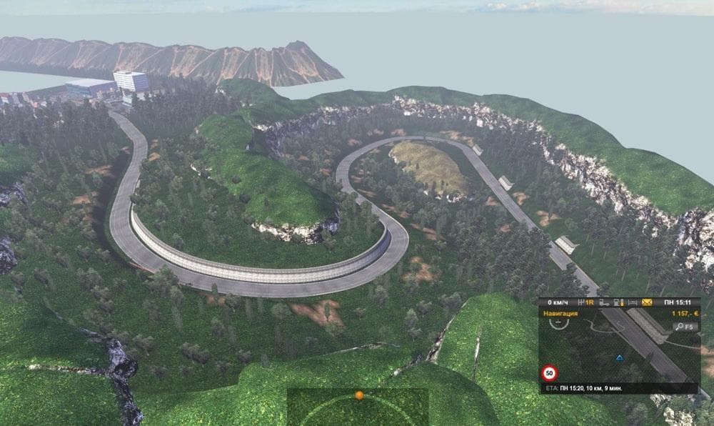 Map Correction EAA – Maps mod for Euro Truck Simulator 2