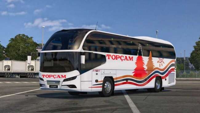 Neoplan Cityliner – Topcam 2 1.60 – Skins mod for Euro Truck Simulator 2