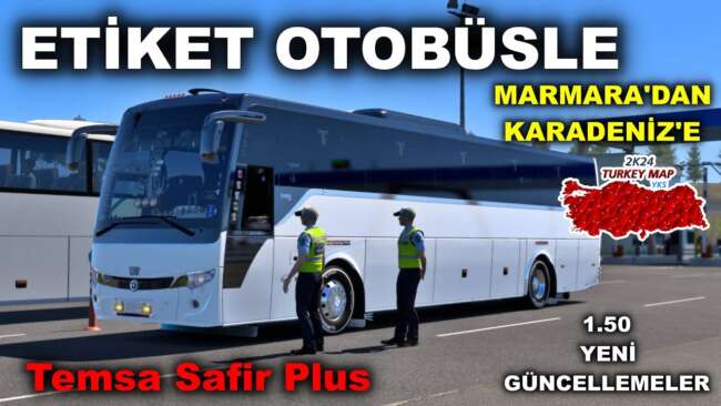 Temsa Safir Plus / HD 13 v 1.60 – Buses mod for Euro Truck Simulator 2