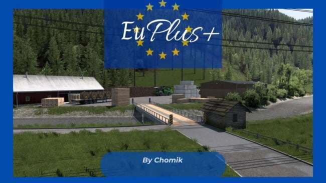 EuPlus+ v0.4 1.60 – Maps mod for Euro Truck Simulator 2