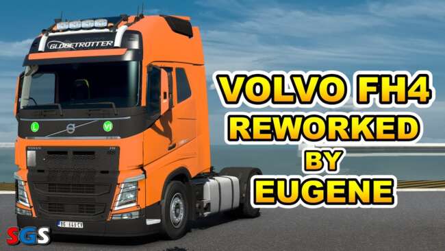 Volvo FH4 Reworked v4.1.60 – Parts mod for Euro Truck Simulator 2