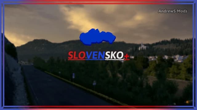 Slovensko+ v4.6 1.60 – Maps mod for Euro Truck Simulator 2