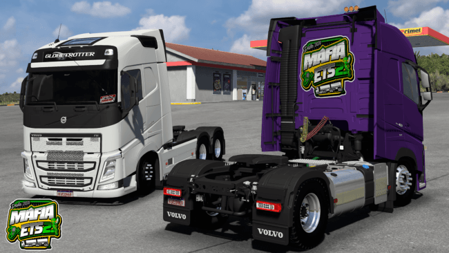 Volvo FH Robocop 1.59- 1.60 – Parts mod for Euro Truck Simulator 2