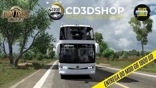 Marcopolo Paradiso G6 1800 DD Multichasis 1.59-1.60 – Buses mod for Euro Truck Simulator 2