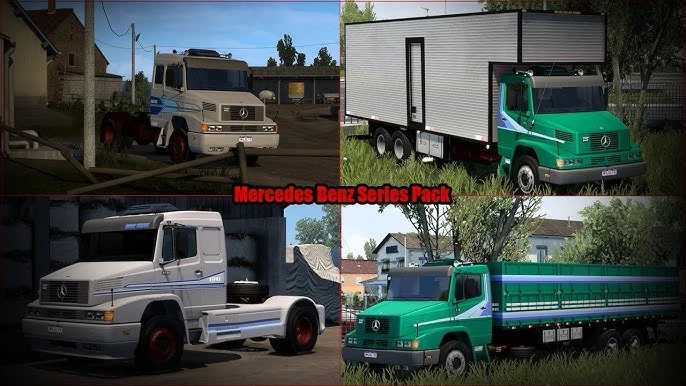 MERCEDES-BENZ SERIES PACK 1.60 ETS2 - Euro Truck Simulator 2 Mods | American Truck Simulator Mods – Trucks mod for Euro Truck Simulator 2