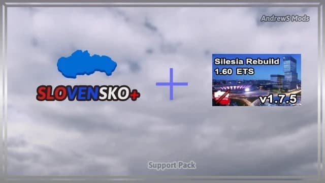 Slovensko+ Silesia (Support Pack) v4.6 1.60 ETS2 - Euro Truck Simulator 2 Mods | American Truck Simulator Mods – Maps mod for Euro Truck Simulator 2