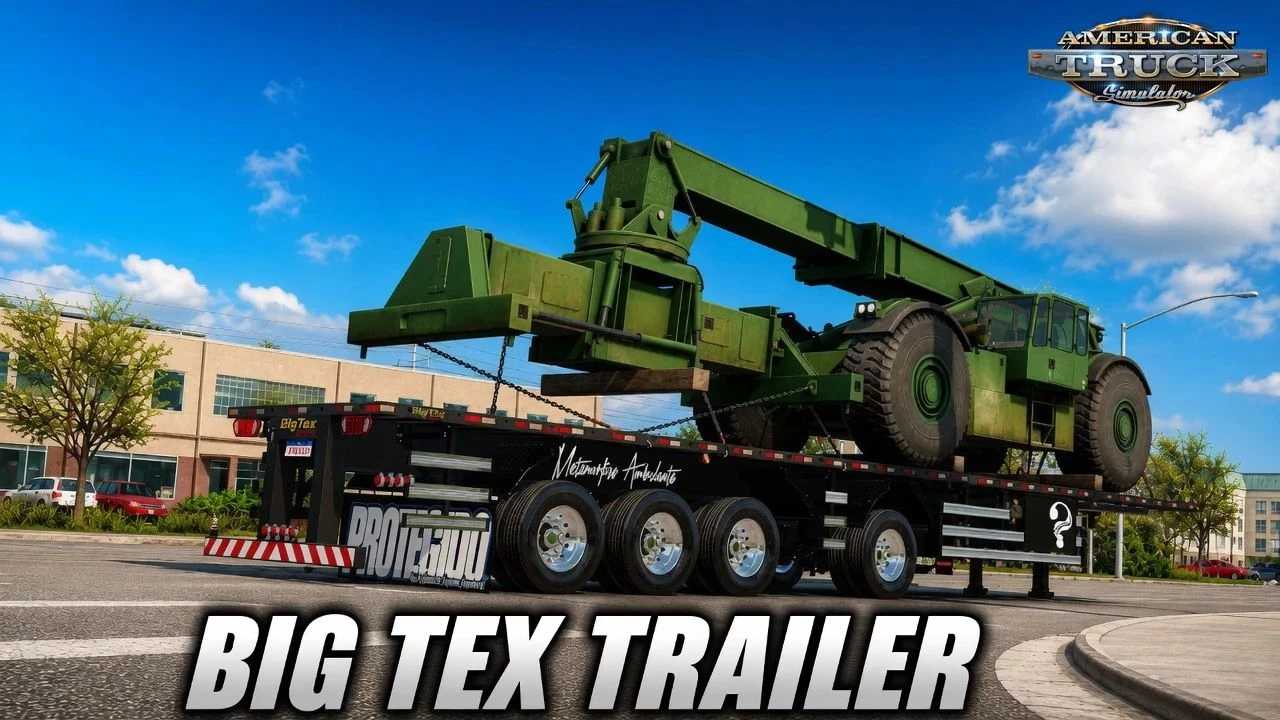 Big Tex Trailers v2.0 ATS - Euro Truck Simulator 2 Mods | American Truck Simulator Mods – Trailers mod for Euro Truck Simulator 2