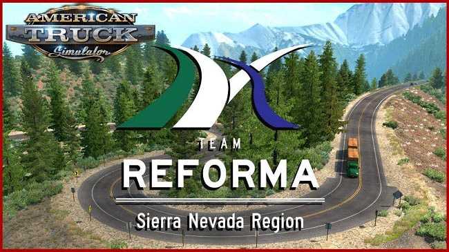 Sierra Nevada Remake v1.16.160 ATS - Euro Truck Simulator 2 Mods | American Truck Simulator Mods – Maps mod for Euro Truck Simulator 2