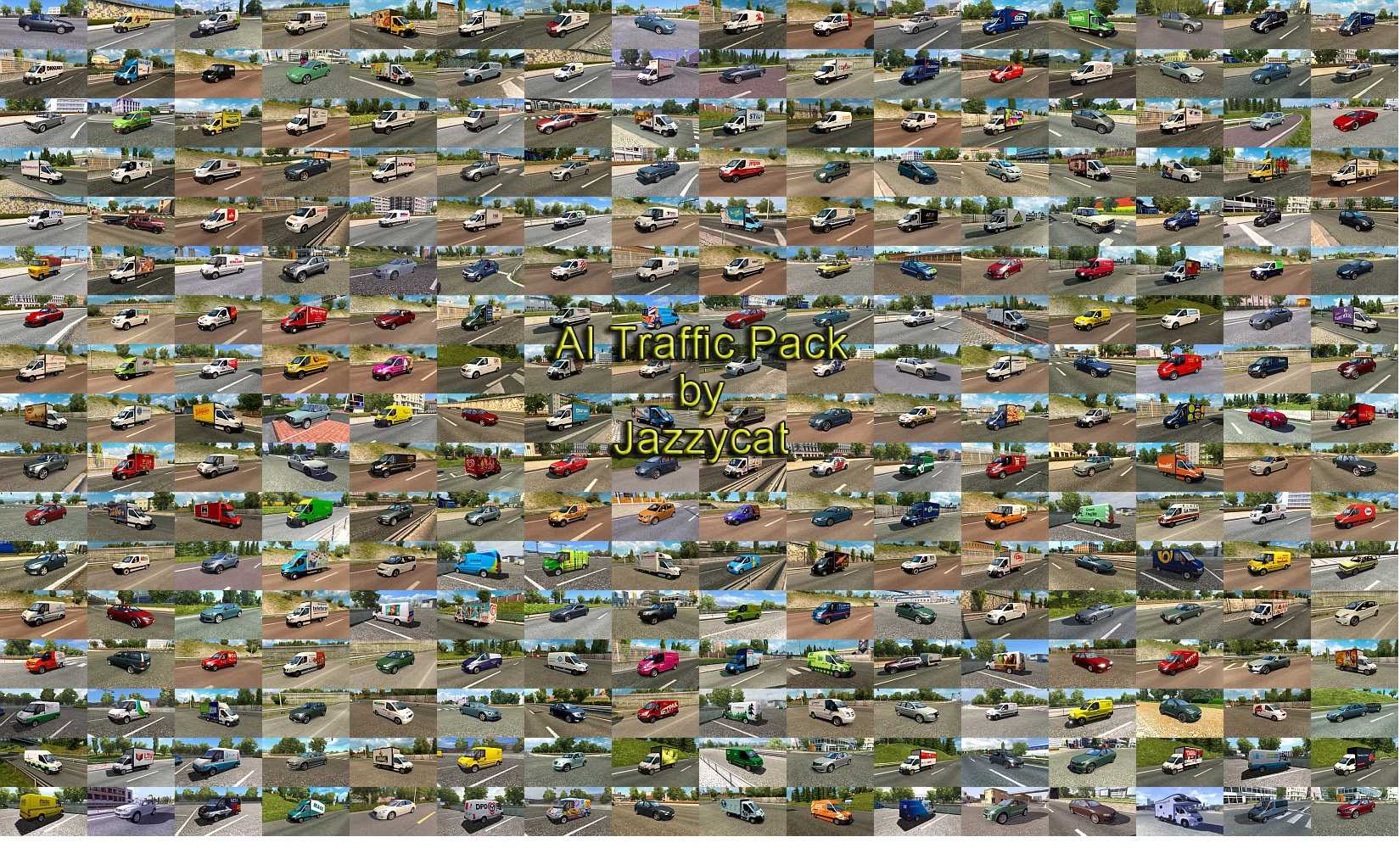 AI Traffic Pack by Jazzycat v21.8.14 ETS2 - Euro Truck Simulator 2 Mods | American Truck Simulator Mods – Other mod for Euro Truck Simulator 2