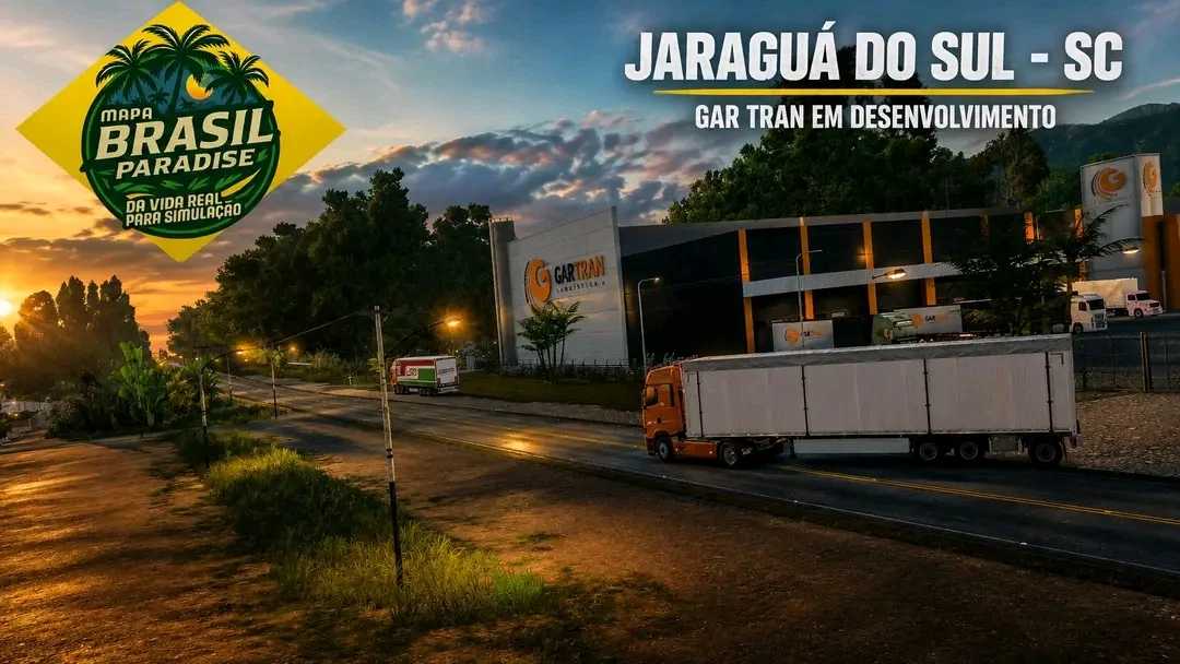 Mapa Brasil Paradiso v1.60 ETS2 - Euro Truck Simulator 2 Mods | American Truck Simulator Mods – Maps mod for Euro Truck Simulator 2