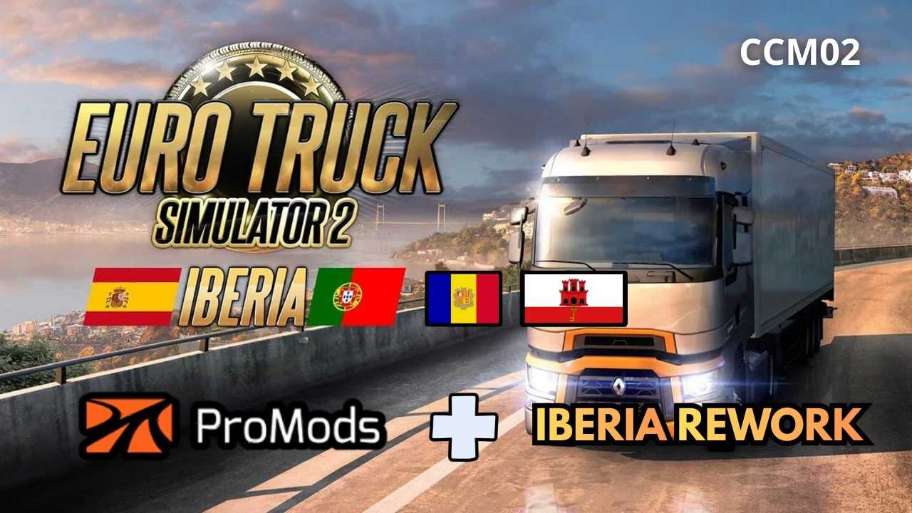 Iberia Promods Rework v1.40 for Promods 2.83 (1.60) ETS2 - Euro Truck Simulator 2 Mods | American Truck Simulator Mods – Maps mod for Euro Truck Simulator 2