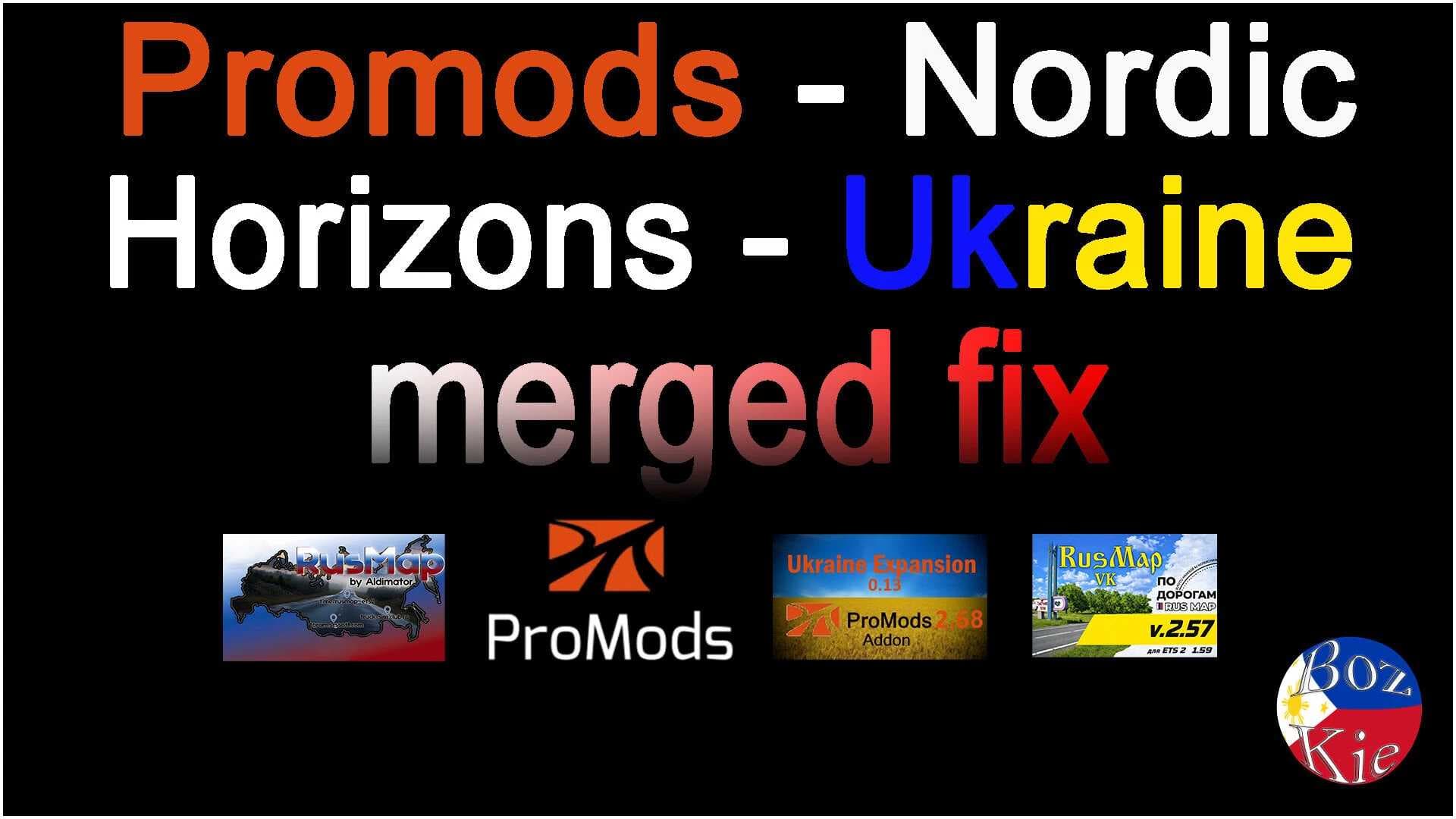 Promods 2.8x Nordic Horizons – Ukraine (Merged) Fix v1.0 ETS2 - Euro Truck Simulator 2 Mods | American Truck Simulator Mods – Maps mod for Euro Truck Simulator 2