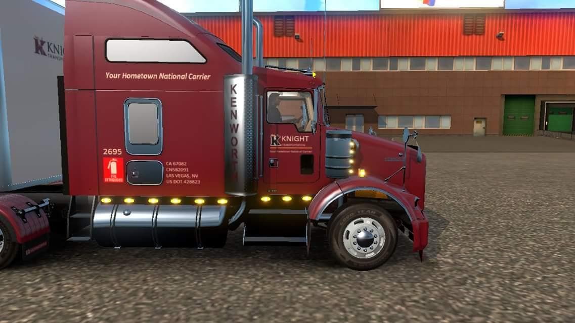 DC KNIGHT T800 + AMERICAN TRAILER COMBO SKIN PACK 02 – skins screenshot 2