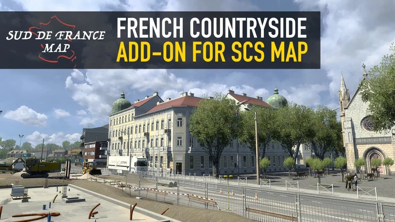 Sud de France Map by Charly v2.0.3b 1.58 ETS2 - Euro Truck Simulator 2 Mods | American Truck Simulator Mods – Maps mod for Euro Truck Simulator 2