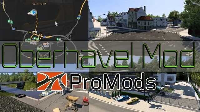 Oberhavel Map Addon for Promods v1.7.3 ETS2 - Euro Truck Simulator 2 Mods | American Truck Simulator Mods – Maps mod for Euro Truck Simulator 2