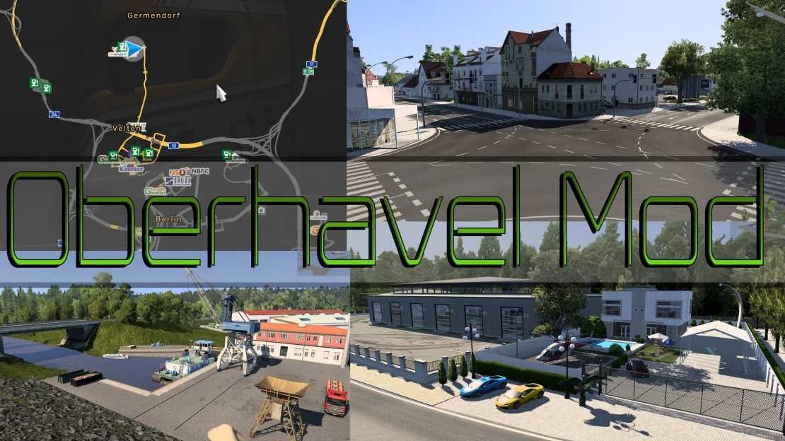 Oberhavel Map v1.7.3 ETS2 - Euro Truck Simulator 2 Mods | American Truck Simulator Mods – Maps mod for Euro Truck Simulator 2