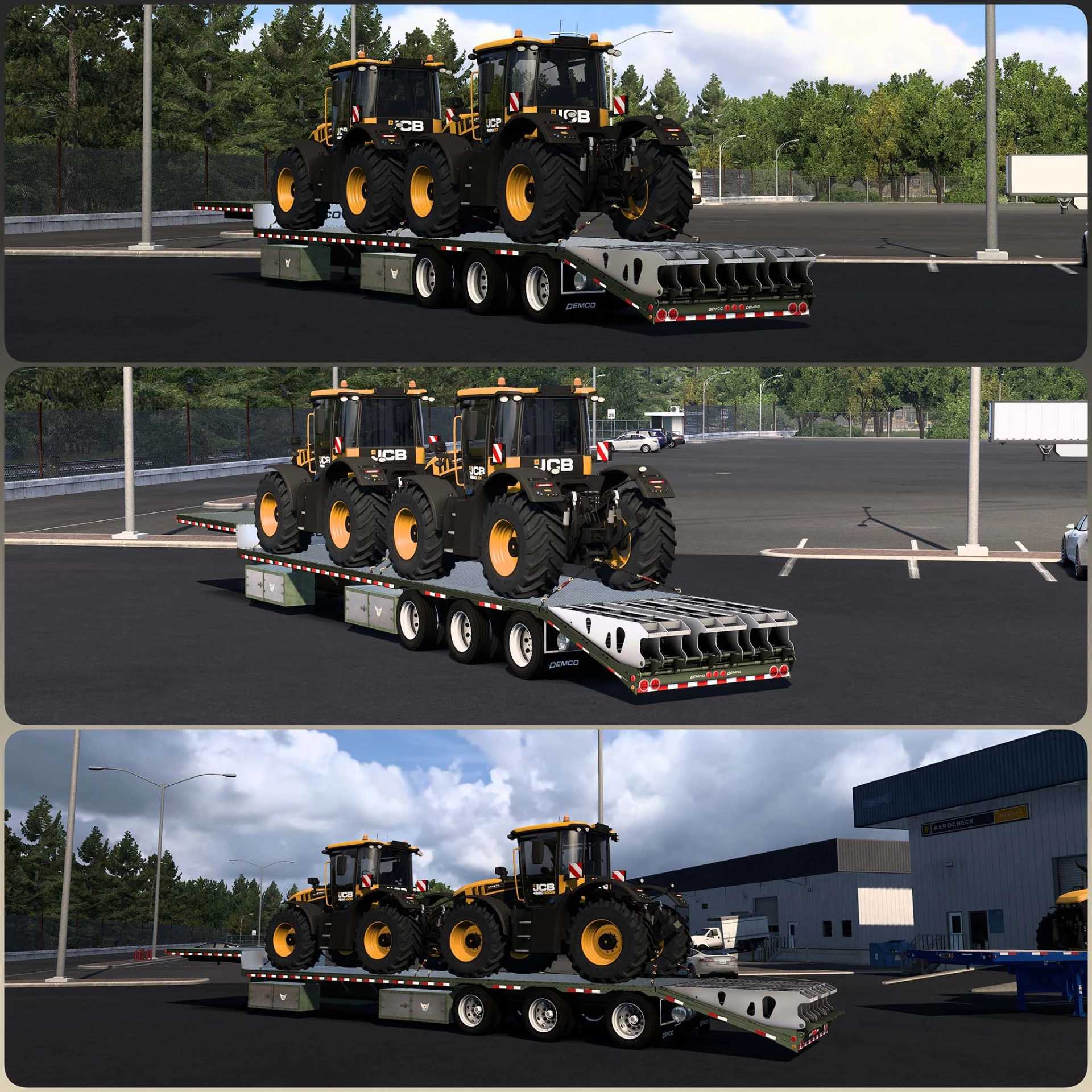 DEMCO Drop Deck Trailer v1.58 ATS - Euro Truck Simulator 2 Mods | American Truck Simulator Mods – Trailers mod for Euro Truck Simulator 2